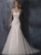 a-line embroidery wedding dress wedding gown